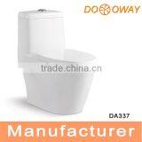 Sanitary Ware Chaozhou Siphonic Ceramics Upc One Piece Toilet DA337 thumbnail-1