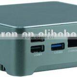 Mini 1U Server Barebone J1900 4 Ehternet Firewall Fanless Small Case thumbnail-1
