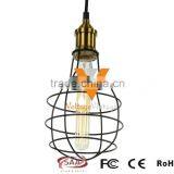 Manufacturer's Premium New Design Pendant Lamp Wire Iron Cage Track Light Pendant thumbnail-2