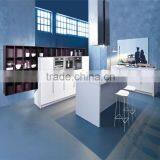 Interior Melamine Kitchen Cabinet With Kitchen Cabinet Waste Bin thumbnail-3