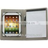 2016 Fashion Genuine Leather Portfolio With Ipad Holder thumbnail-2