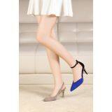 Foldable Heel New Kidsuede Ladies Shoes thumbnail-1