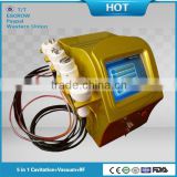 Hottest 5 IN 1 cavitation radio frequency with vacuum rf (CE,ISO,LOW PRICE)