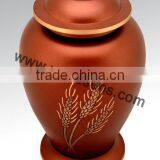 Antique Cremation Used Urn for Sale | 2015 Solid Metal Made Urn for Decoration | Three Small Urn for Store the Ashes thumbnail-4