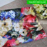 2015 New Design Floral Printed Satin Fabric For Ladies' Dress thumbnail-1