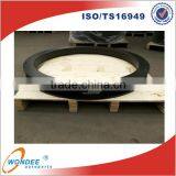 80mm Height Single Ball Race Steel Light 700mm Trailer Turntable thumbnail-2