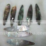 NEW Natural Colorful Mother of Pearl Shell Fishing Spoon Lures thumbnail-2