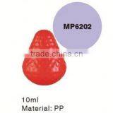 Strawberry Cream Jar Wholesale Cylinder Round Shape Colored Cosmetic Cream Jar and Lotion Bottle With Cap and Logo Printing thumbnail-1