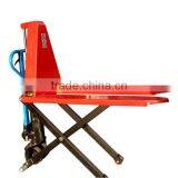 Manual Hand High Lift Scissor Truck/Hand Scissor Lift Pallet Truck