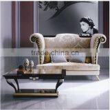 Baroque Style Amazing Black Pearl Decorated Magazine Rack and Side Table Set thumbnail-4