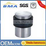 Cylindrical Floor Mount Stainless Steel Door Stopper thumbnail-1