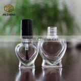 Thumbler Supplies Heart Shape Glass Nail Polish Bottles With Agitator Mixing Balls thumbnail-1