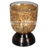 Decorative Stem Glass Hurricane thumbnail-1