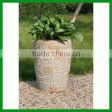 FO-204 Outdoor Rock Fiberglass Flower Pots Whole thumbnail-1