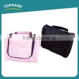 Toprank Custom Pocket-trip Beauty Display Pu Leather Hanging Travel Toiletry Bag Women Folding Toiletry Bag thumbnail-2