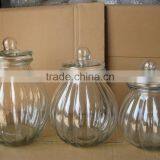 Large Volume Jars Glass With Lid 2.5L,4L,5.5L thumbnail-2