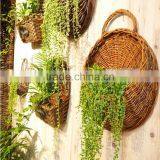 Europe Style Creative Wicker Succulent Plants Wall Hanging Basket thumbnail-2