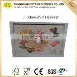 Solid Wood Furniture Living Room Cabinet With 9 Drawers thumbnail-3