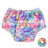 newborn baby clothes cute flower patterns childrens underwear cotton baby diaper cover bloomers