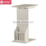 New Design Wood Sofa Side Table Wooden Magazine Rack Wood Side Table thumbnail-2