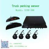 Truck blind spot detection 4 ultrasonic parking sensors reversing radar system