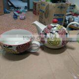 Ceramic Teapot and Cup in One thumbnail-1