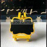 Yellow Wooden Blackboard, Multi-function Decorative Chalkboard With Stand thumbnail-5