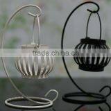 Modern 2017 Metal Gifts & Decor Molded Iron Lantern Candle Holder thumbnail-2