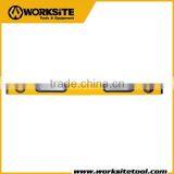 WT4160 Worksite Brand Hand Tools 600mm Aluminium Level Staff / Spirit Level Ruler thumbnail-1