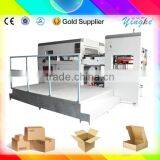 super grade semi automatic paper feed corrugated board die cutting machine with score