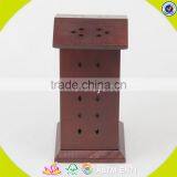 2017 Wholesale Cheap Double Sides of the Top Wooden Incense Holder W02A261 thumbnail-1