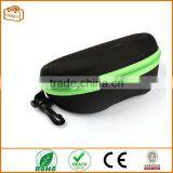 Fashion Portable Carabiner Eye Glasses Sunglasses Hard Case Protector Box (Green) thumbnail-2