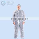 Disposable Microporous Coverall Protective Clothing,Disposable Non Woven Chemical Coverall for Work thumbnail-6