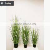 110 / 140 / 170cm Artificial Grass Potted Onion Grass With Orchid Flowers for Indoor Decoration Pots Plant thumbnail-5
