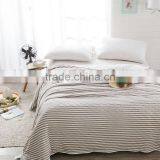 HOT SALE 100% Pure Catton Summer Comforter/ 2016 NEW Style/fashion Stripe/conditioning Quilts-1pc Quilt thumbnail-1