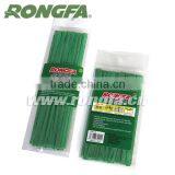6mm x 25cm Green Paper Twist Tie for Garden and Agriculture thumbnail-1