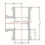 HIGH QUANLITY REDUCING TEE OF PVC DIN STANDARD FITTINGS FOR WATER SUPPLY thumbnail-2