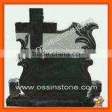 Black Granite European Tombstone thumbnail-4