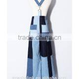 New Style Lady Strap Cargo Trendy Denim Jeans Manufacturers 2016 thumbnail-6