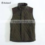 Fashion Design Fleece Custom Men Winter Warm Vest thumbnail-1