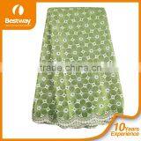 International Standard Competitive Price High Quality African Swiss Lace Fabrics SL0350 thumbnail-3