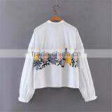 Maxnegio Embroidery Blouse Women Clothing Summer 2017 thumbnail-4