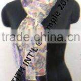 Cheap Custom Printed Beach Chiffon Shawl thumbnail-2