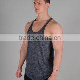 Custom Stringer Vest, Tri-blend Fitness Singlet, Gym Tank Top thumbnail-4