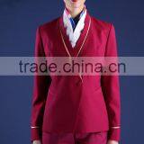 Red Sexy Airline Stewardess Uniform thumbnail-2