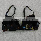 Stylish Hot Sale Sexy Lady Bra With Colorful Printing thumbnail-2