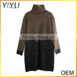 Clearance Cheap Winter Stand Collar Long Sleeve Sweater Pullover Women thumbnail-1