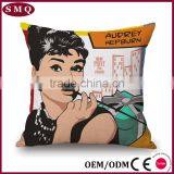 Beauty Character Photo Pillow Covers Wholesale thumbnail-2