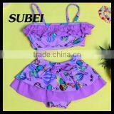 2016 New Children Cartoon Swimsuit Girls Swimsuit Split Child Bikini thumbnail-2