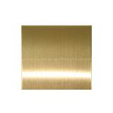 Golden Hairline Stainless Steel Sheet